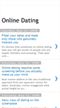 Mobile Screenshot of online-dating-depot.blogspot.com