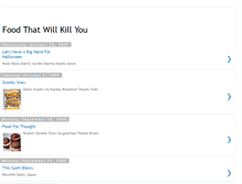 Tablet Screenshot of foodthatwillkillyou.blogspot.com