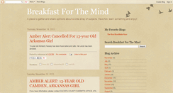 Desktop Screenshot of breakfastforthemind.blogspot.com