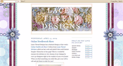 Desktop Screenshot of laceythreaddesigns.blogspot.com