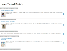 Tablet Screenshot of laceythreaddesigns.blogspot.com