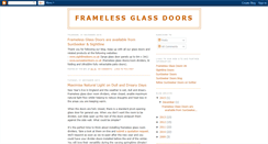 Desktop Screenshot of framelessglassdoors.blogspot.com