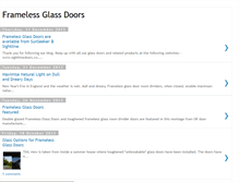 Tablet Screenshot of framelessglassdoors.blogspot.com