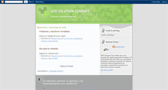 Desktop Screenshot of aodcompany.blogspot.com