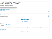 Tablet Screenshot of aodcompany.blogspot.com