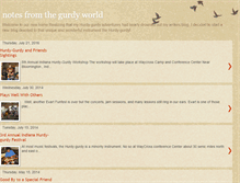 Tablet Screenshot of hurdygurdycrafters.blogspot.com