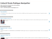 Tablet Screenshot of collectif-ecole-publique-montpellier.blogspot.com
