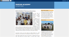 Desktop Screenshot of marianacademy.blogspot.com