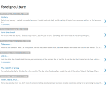 Tablet Screenshot of foreignculture.blogspot.com