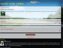 Tablet Screenshot of courtyardgames.blogspot.com