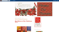 Desktop Screenshot of christmas-tree-decorations.blogspot.com