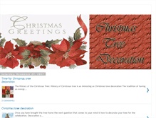 Tablet Screenshot of christmas-tree-decorations.blogspot.com