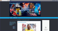 Desktop Screenshot of futebolclubefanaticos.blogspot.com