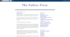 Desktop Screenshot of padrespress.blogspot.com