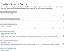 Tablet Screenshot of elmforkshootingpark.blogspot.com