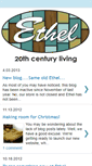 Mobile Screenshot of ethel20thcenturyliving.blogspot.com