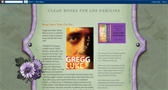 Desktop Screenshot of cleanbooksforldsfamilies.blogspot.com