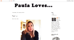 Desktop Screenshot of paulaloves.blogspot.com