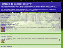 Tablet Screenshot of parroquiaarroyomolinos.blogspot.com