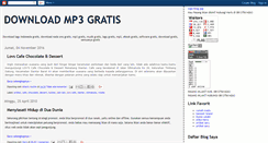 Desktop Screenshot of gratis-musik-mp3.blogspot.com