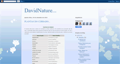 Desktop Screenshot of davidnatureprodutnatura.blogspot.com