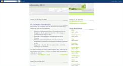 Desktop Screenshot of jmcasaresinf09.blogspot.com