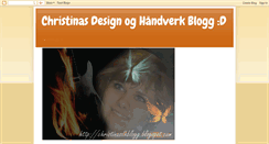 Desktop Screenshot of christinasdhblogg.blogspot.com