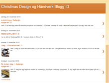 Tablet Screenshot of christinasdhblogg.blogspot.com