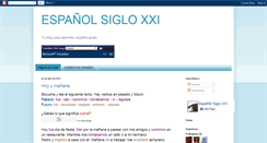 Desktop Screenshot of espanolsigloxxi.blogspot.com