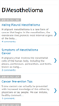 Mobile Screenshot of mesothelioma-org.blogspot.com