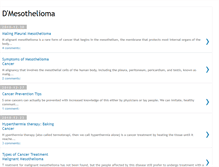 Tablet Screenshot of mesothelioma-org.blogspot.com