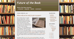 Desktop Screenshot of futureofthebook.blogspot.com