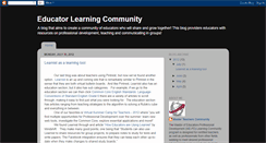 Desktop Screenshot of educatorlc.blogspot.com