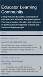 Mobile Screenshot of educatorlc.blogspot.com