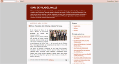 Desktop Screenshot of diarideviladecavalls.blogspot.com