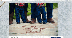 Desktop Screenshot of byuthompsons.blogspot.com