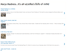 Tablet Screenshot of itsmarysmadness.blogspot.com