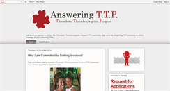 Desktop Screenshot of answeringttp.blogspot.com