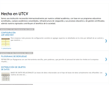 Tablet Screenshot of conoce-utcv.blogspot.com