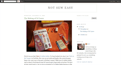 Desktop Screenshot of notseweasy.blogspot.com
