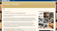 Desktop Screenshot of creativetornado.blogspot.com