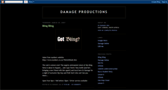 Desktop Screenshot of djdamage.blogspot.com