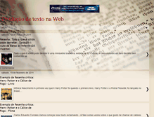 Tablet Screenshot of producaodetextonaweb.blogspot.com