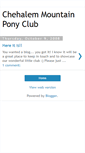 Mobile Screenshot of chehalemmtnpc.blogspot.com