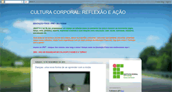 Desktop Screenshot of culturacorporalreflexaoeacao.blogspot.com