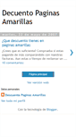 Mobile Screenshot of descuentopaginasamarillas.blogspot.com
