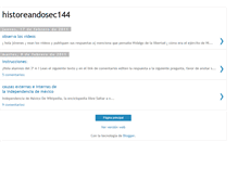 Tablet Screenshot of historeandosec144.blogspot.com