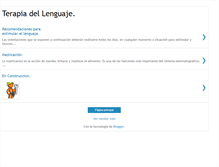 Tablet Screenshot of informacionterapista.blogspot.com