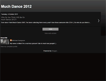 Tablet Screenshot of michaelsampsonsblogs.blogspot.com