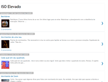 Tablet Screenshot of isoelevado.blogspot.com